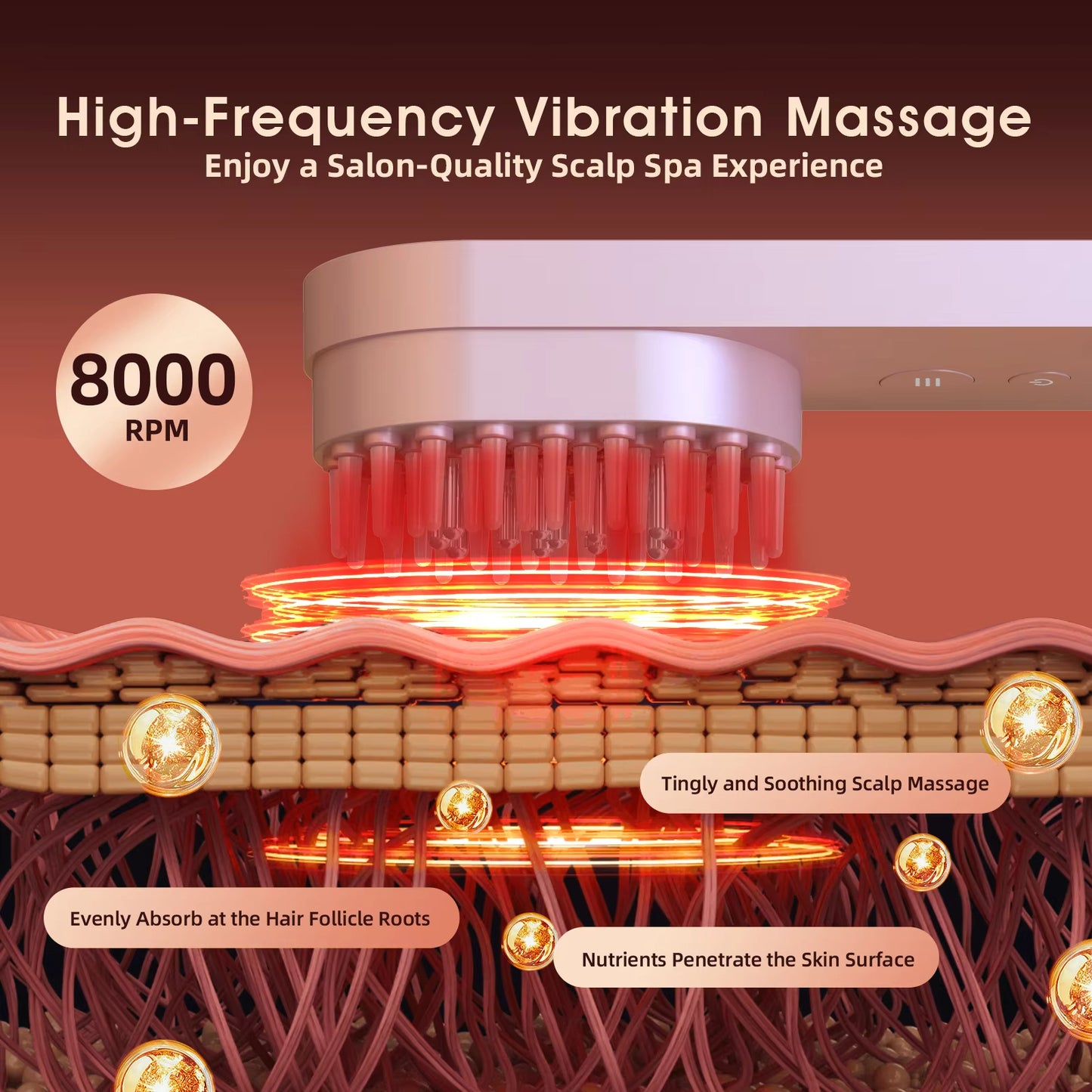 MAVI LUMÈ - LED & EMS Hair Growth Massager