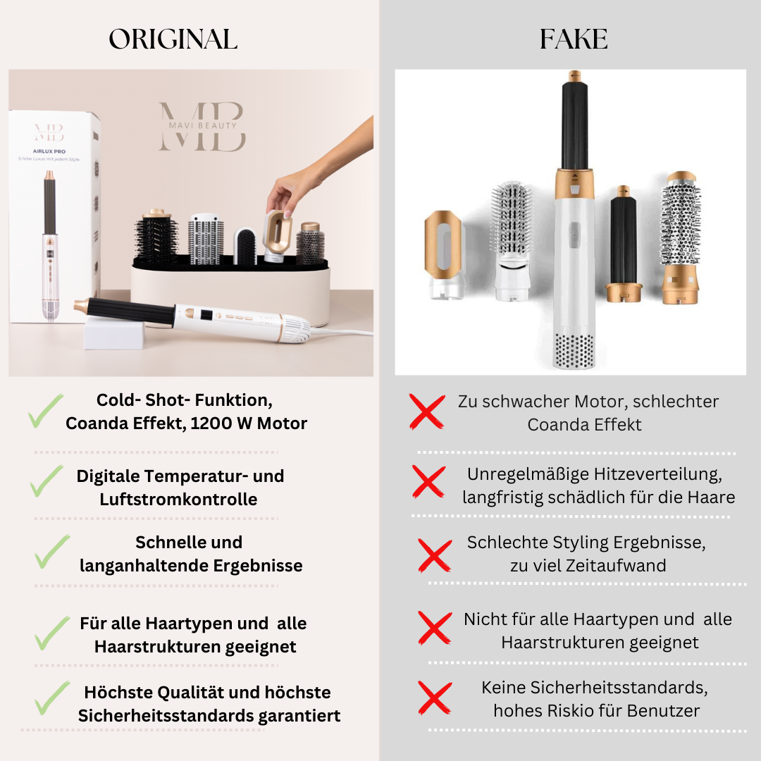 AIRLUX PRO - 6-in-1 Multistyler