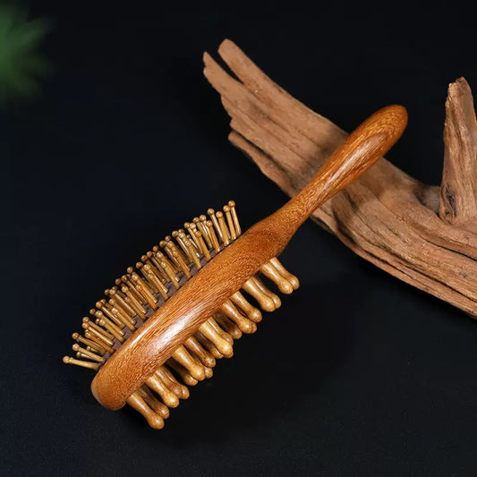 MAVI REVIV - Sandalwood Scalp Massager für Haarwachstum & Durchblutung