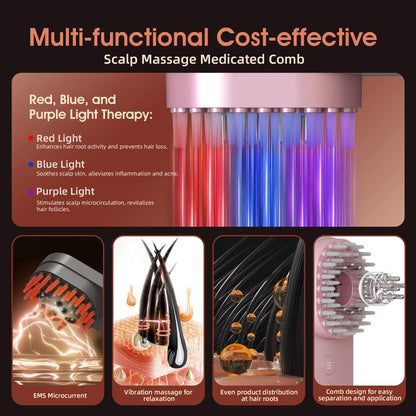 MAVI LUMÈ - LED & EMS Hair Growth Massager